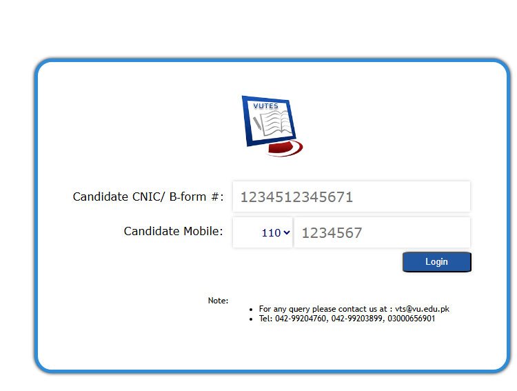 FIA Roll Number Slip 2026 Download